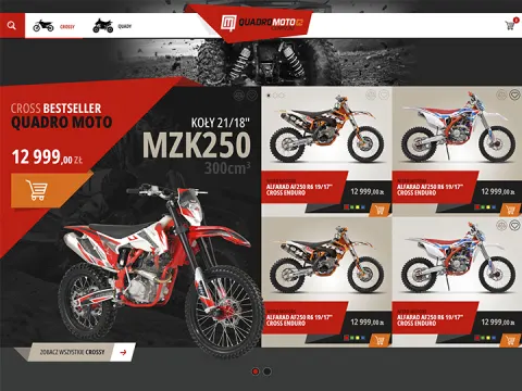 QuadroMoto — online store for ATVs and motorcycle equipment