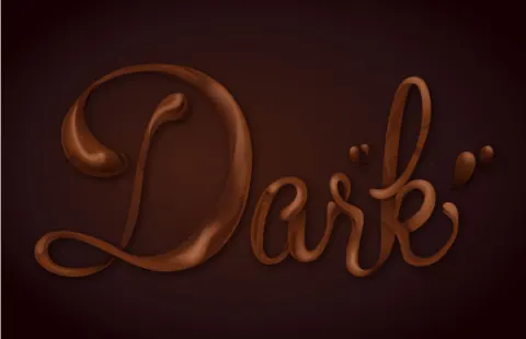 Рисуем шоколадный текст в Adobe Illustrator