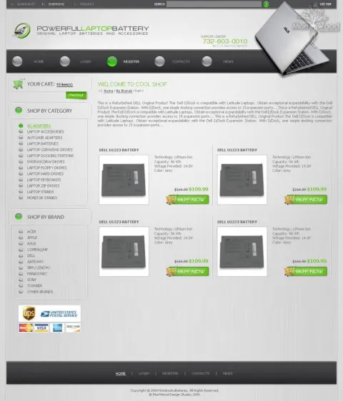 PowerfulLaptopBattery - accumulators, batteries and other laptop components